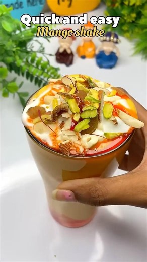 Mango Shake l How To Make Mango Shake #shorts #shortsfeed #mangoshake #mango #viral