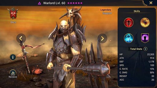 Warlord - HellHades - Raid Shadow Legends