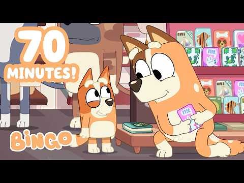 The Funniest Family Games! 🪩🧡 | 1+ Hour of Family Fun | Bingo  - Official Channel