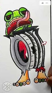 Dibujo Sprunki OC Italian brainrot all phase ( bonecca ambalabu ) Phase 1 VS Phase 2 VS Phase 3