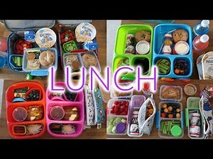 Kid's Lunch Ideas - Week 5 | Sarah Rae Vlogas |