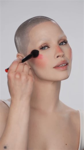 NARS Cosmetics on Instagram: "Contour with color. Dare to define. Break the rules of sculpting with @celine_bernaerts’ vibrant look using The Multiple in Bad Habit and Fling."