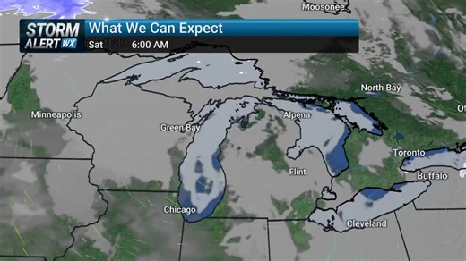 Rain changes to snow Sunday through Monday with strong winds. abc12.com/weather | Storm Tracker 12