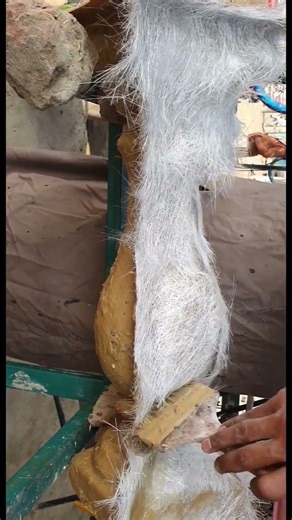 FRP Fiberglass Mold Removal from Concrete Baluster | Complete Process