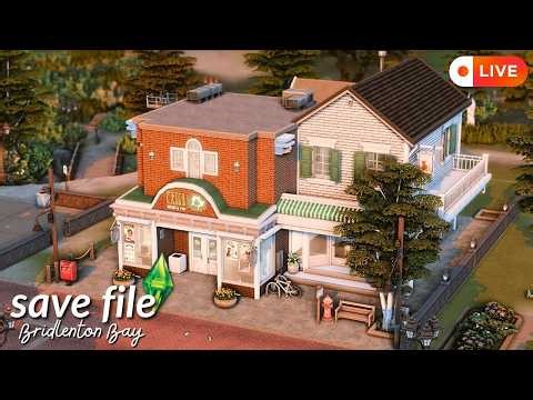 Building a vet clinic for my save file | The Sims 4