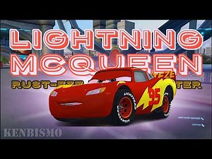 Cars 2 The Video Game Driven To Win Mod - Lightning McQueen Rust-Eze Racing Center Buckingham Sprint