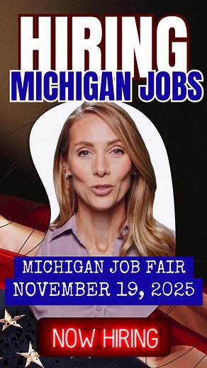 LIVE: Detroit Jobs Near You Hiring Now. Show Up and Get Hired! The Michigan Career Fair happens Wednesday, November 19, 2025, from 9 AM – 3 PM at the Radisson Hotel, Southfield, MI. Meet 50 verified employers offering full-time, part-time, and skilled-trade positions. 💼 Bring your résumé 🎯 Interview same day 💻 Win prizes & connect with top Detroit companies hiring now! 📍 26555 Telegraph Rd, Southfield, Michigan #DetroitJobs #JobFairGiant #MichiganCareerFair #SouthfieldJobs #GetHiredFast #Wor