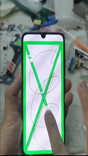 Codigo para probar el touch de tu pantalla en los equipo Samsung #shorts #samsung