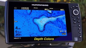 Adjusting Depth Colors on your Humminbird LakeMaster map is a useful way to rapidly identify water that is very deep, or very shallow. Learn more in this video tip from The Technological Angler. | The Technological Angler