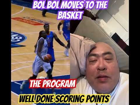 Oops well done Bol Bol nice moves to score #viral #basketball #pba #viralshorts #viralpost
