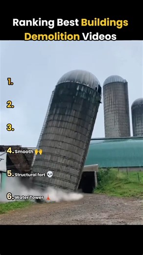 Ranking the Best Building Demolition Moments 🏢💥 | #shorts