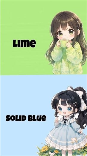 Choose your favorite 💕 Lime color or Solid Blue color #shorts #choose #fashion #foryou