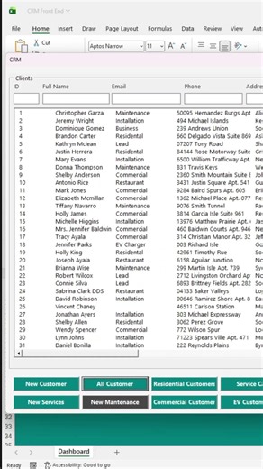 This Excel Hack Replaced My $600/Year CRM #excel #automation #crm