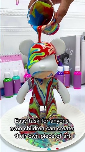 DIY Painting Bear Kit: Create Your Own Unique Piece of Art!