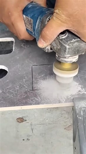 Drilling a Perfect Round Hole in Ceramic Tile.
