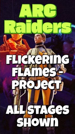 Flickering Flames Event Stages Explained - ARC Raiders #flickering #flames #arcraiders