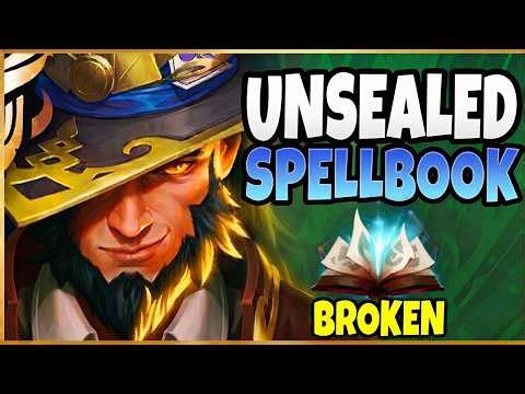 UNSEALED SPELLBOOK TWISTED FATE IS THE META