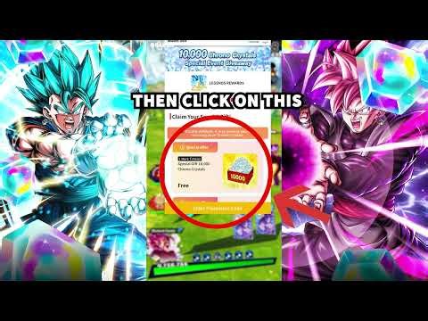 How To Get Free CC Code Fast 💥 Dragon Ball Legends #dragonballlegends #dblegends