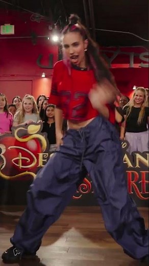 Choreography fit for a princess 👑 DisneyDescendants TheRiseOfRed DisneyPlus