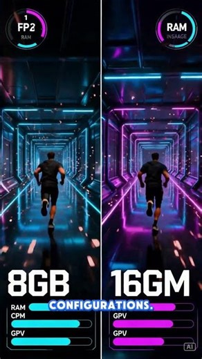 “Does MORE RAM Really Boost FPS? 😳 (Real Test 8GB vs 16GB)” 🔥 #tech #ai #insane #TechTips #PCBuild