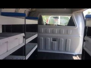 Knapheide Sortimo Bin Package In Chevy Van