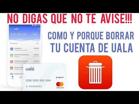 Como borrar nuestra cuenta Ualá