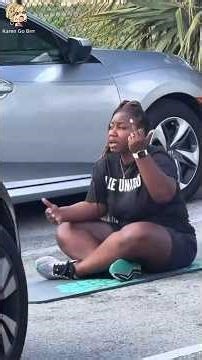 This Woman's Parking Spot Tactic is Insane #parkingfail #drama #shorts