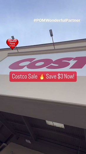 SALE 🚨 Costco’s got a juicy deal on POM Wonderful 100% Pomegranate Juice – a burst of antioxidant goodness and unique flavor! #POMWonderfulPartner Save $3 now until January 21 at Costco warehouses nationwide. Make sure to save this on your @Costco Wholesale shopping list! Fun Fact: Each 60-oz bottle contains the juice of 15 whole pressed pomegranates! Did you know? 100% Pomegranate Juice (60-oz) by @POM Wonderful Item 298801 $3 off on 12/27-1/21. Follow us for more Costco finds and deals! #Cost