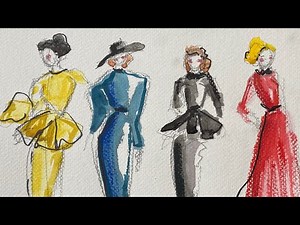 How to Draw Fashion Sketches and Figures!