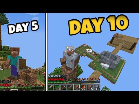 Minecraft One Block Challenge With Hardcore!