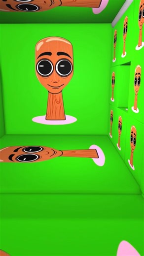 Infinite Cube Ball Loop #16 💚#sprunki #roblox #shorts