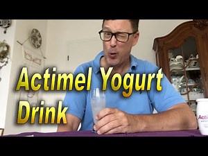 Actimel Blueberry Yogurt Drink Review