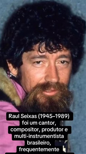 24 reactions | Raul Seixas (1945–1989) foi um cantor, compositor,...