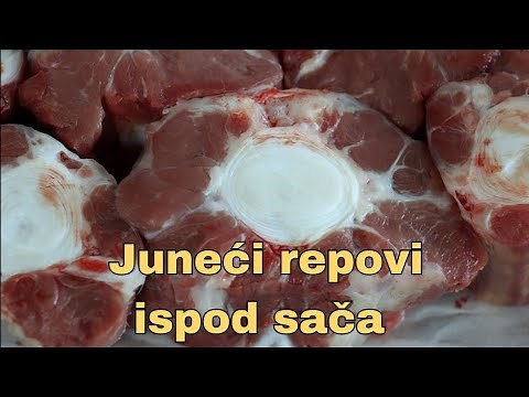 Juneći repovi ispod sača, čuveni kafanski specijalitet u kućnim uslovima