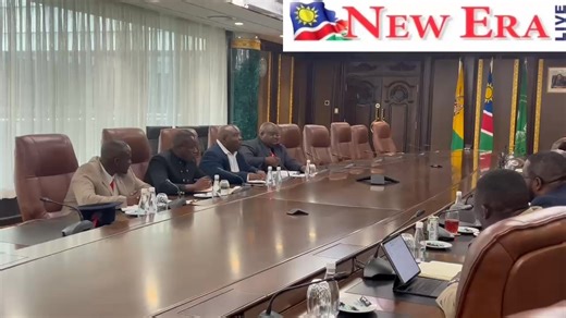 Collaboration... The National Unity Democratic Organisation (NUDO) delegation, led by lawmaker Peter Kazongominja, also paid a courtesy visit to President Nandi-Ndaitwah this afternoon. Kazongominja said the meeting fulfilled a long-awaited opportunity for opposition parties to contribute meaningfully before they are expected to ask questions in Parliament. Video: Loide Jason | New Era Newspaper