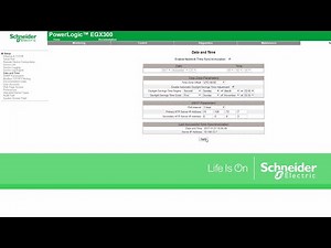 Configuring Network Time Synchronization on PowerLogic EGX300 | Schneider Electric Support