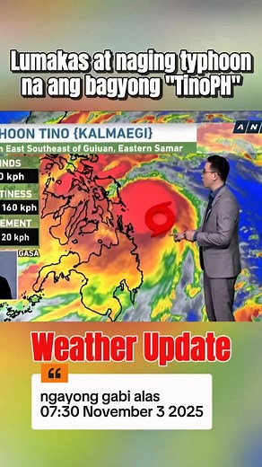 159K views · 1.6K reactions | Lumakas at naging typhoon na ang...