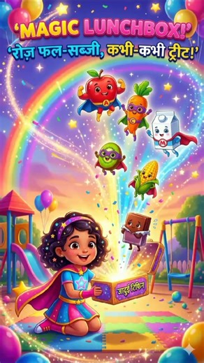 The Magic Talking Lunchbox ✨ | Kids Cartoon Short | Healthy Food for Kids