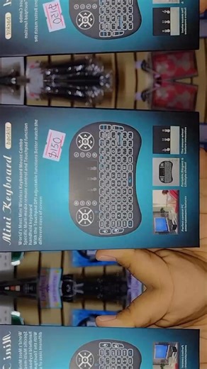 ¡🎉 Descubre el Mini Keyboard Backlit! 🎉 El combo inalámbrico más pequeño del mundo que combina teclado y ratón 🖱️⌨️. Perfecto para controlar tu PC, Smart TV o cualquier dispositivo con funciones multimedia y panel táctil integrado 🎮📺. ✨ Características increíbles: 🔹 Retroiluminado para usar en la oscuridad 🔹 Panel táctil con DPI ajustable para mayor precisión 🔹 Diseño portátil y elegante, ¡llévalo a donde quieras! 🔹 Rueda de ratón innovadora para una navegación súper fácil ¡Todo por sol