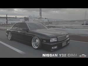 NISSAN Y32 CIMA run & exhaust - 32シーマ 走行動画