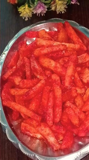 how to make french fries🍟at home ! super crispy and very delicious😋 french fries kaise banaye #short