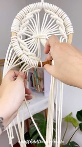 ✨Boho dreamcatcher full tutorial for beginners is available at my YouTube channel ☺️ Comment "boho" I will send you the link for this video. Happy Friday!!!🤩🥳 #macramedecor #macramedreamcatcher #dreamcatcher #fiberart #fiberarts #macramecreations #diymacrame #howtomacrame #bohostyle #bohodecor #boholifestyle | Miss Knottie Macrame