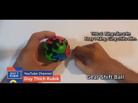 Tutorial N.275- Gear Shift Ball -Hướng Dẫn Giải Rubik
