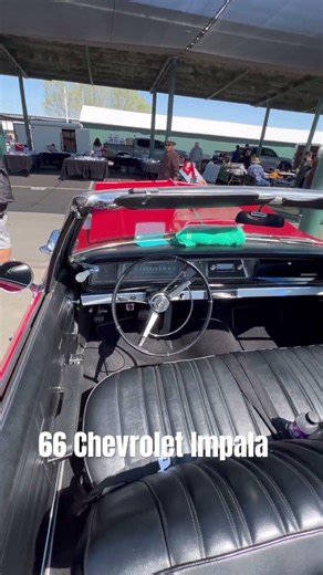 Awesome 1966 Chevrolet Impala convertible.
