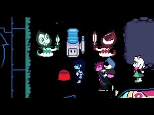 Nubert (Easter Egg?) in Castle Town! || Deltarune Chapter 4