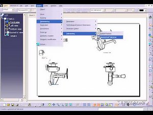 Catia V5 Tutorial-134 Inserting GD&T