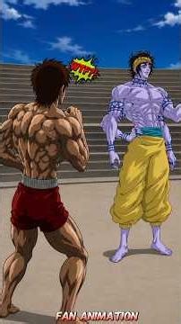 💀 Baki Hanma vs Hercules 😱 | Yujiro की मौत का बदला लेने पहुंचा Baki 🔥 God भी डर गया #anime #shorts