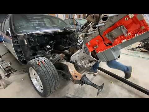 96 Chevy Impala SS LS Swap Build: Test Fitting Engine