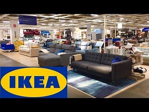 IKEA SHOP WITH ME FURNITURE SOFAS ARMCHAIRS KITCHENS HOME DECOR SHOPPING STORE WALK THROUGH 4K