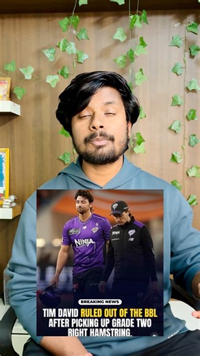 Sad news for RCB - Tim David ruled out from BBL and doubtful for IPL 2026 😭 #timdavid #rcb #viratkohli | Original Cricketer